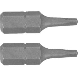 Triangular Bit X 25mm 2 Pack